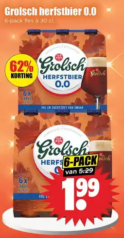 Dirk Grolsch herfstbier 0.0 aanbieding