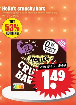 Dirk Holie's crunchy bars aanbieding