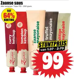 Dirk Zaanse saus aanbieding