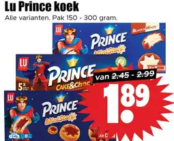 Dirk Lu Prince koek aanbieding