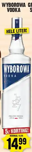 Dirk Wyborowa vodka aanbieding