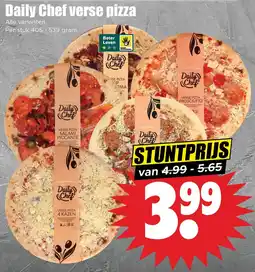 Dirk Daily Chef verse pizza aanbieding