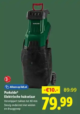 Lidl Parkside Elektrische hakselaar aanbieding