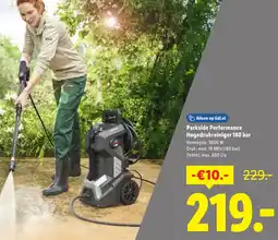 Lidl Parkside Performance Hogedrukreiniger 180 bar aanbieding