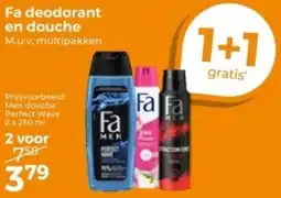 Trekpleister Fa deodorant en douche aanbieding