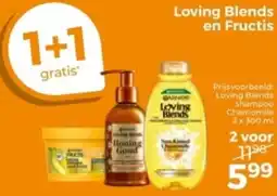 Trekpleister Loving Blends en Fructis aanbieding