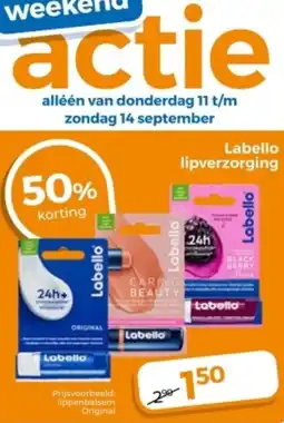 Trekpleister Labello lipverzorging aanbieding