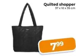Trekpleister Quilted shopper aanbieding