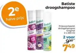 Trekpleister Batiste droogshampoo aanbieding