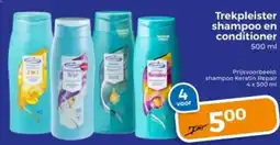 Trekpleister Trekpleister shampoo en conditioner aanbieding
