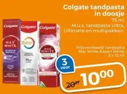 Trekpleister Colgate tandpasta in doosje aanbieding