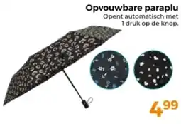 Trekpleister Opvouwbare paraplu aanbieding