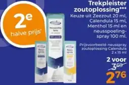 Trekpleister Trekpleister zoutoplossing aanbieding