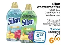 Trekpleister Silan wasverzachter aanbieding
