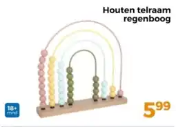 Trekpleister Houten telraam regenboog aanbieding