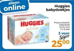 Trekpleister Huggies babydoekjes aanbieding