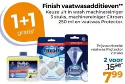 Trekpleister Finish vaatwasadditieven aanbieding