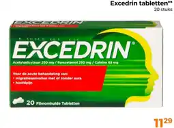 Trekpleister Excedrin tabletten aanbieding