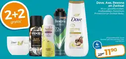Trekpleister Dove, Axe, Rexona en Zwitsal aanbieding