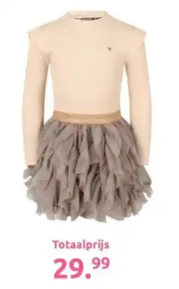 Tuunte Jurk persival creme_ aanbieding