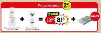 Kruidvat Dove aanbieding