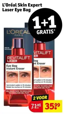 Kruidvat L'Oréal Skin Expert Laser Eye Bag aanbieding