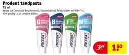 Kruidvat Prodent Tandpasta aanbieding