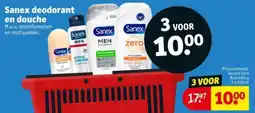 Kruidvat Sanex Deodorant en Douche aanbieding