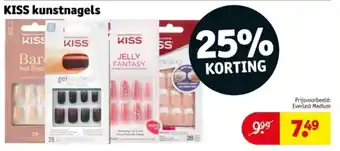 Kruidvat KISS kunstnagels aanbieding