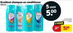 Kruidvat Kruidvat shampoo en conditioner aanbieding