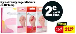 Kruidvat My Nailcandy nagelstickers en UV lamp aanbieding