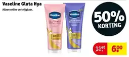 Kruidvat Vaseline Gluta Hya aanbieding