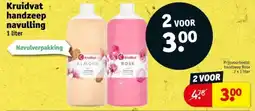 Kruidvat Kruidvat handzeep navulling aanbieding