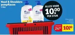Kruidvat Head & Shoulders PompflacHead & Shoulders pompflacon aanbieding