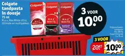Kruidvat Colgate tandpasta in doosje aanbieding