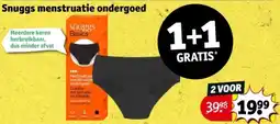 Kruidvat Snuggs menstruatie ondergoed aanbieding