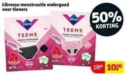 Kruidvat Libresse menstruatie ondergoed voor tieners aanbieding
