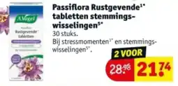 Kruidvat Passiflora Rustgevende tabletten stemmings wisselingen aanbieding