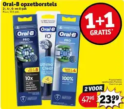 Kruidvat Oral-B Opzetborstels aanbieding