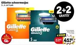Kruidvat Gillette Scheermesjes aanbieding