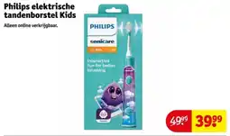 Kruidvat Philips elektrische tandenborstel Kids aanbieding