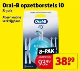 Kruidvat Oral-B opzetborstels i0 aanbieding