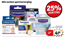 Kruidvat Alle merken sportverzorging aanbieding