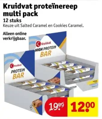 Kruidvat Kruidvat proteïnereep multi pack aanbieding