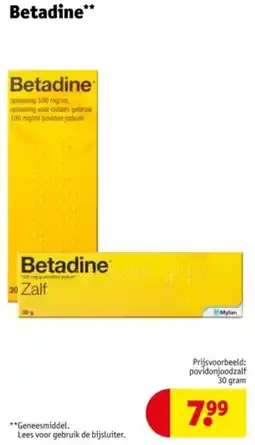 Kruidvat Betadine aanbieding