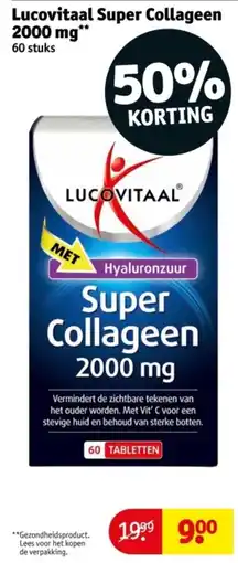 Kruidvat Lucovitaal Super Collageen 2000 mg aanbieding