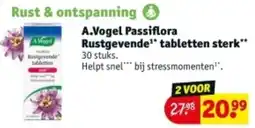 Kruidvat A.Vogel Passiflora Rustgevende tabletten sterk aanbieding