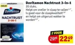 Kruidvat Davitamon Nachtrust 3-in-1 aanbieding