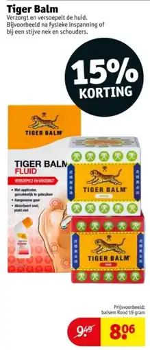 Kruidvat Tiger Balm aanbieding
