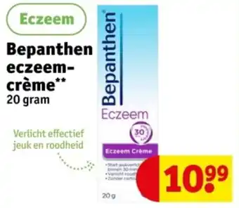 Kruidvat Bepanthen Eczeemcrème aanbieding